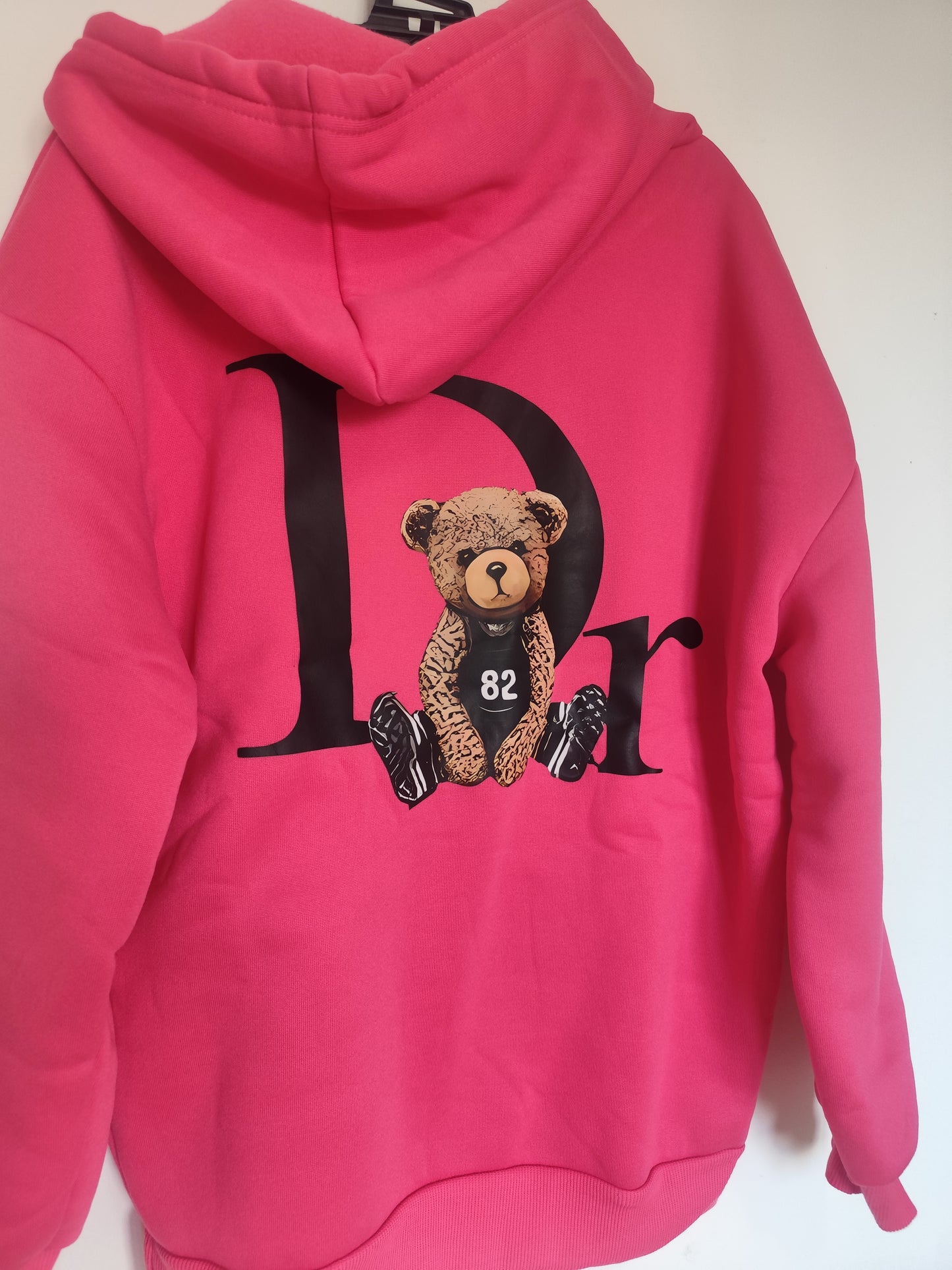 Sudadera fucsia bear