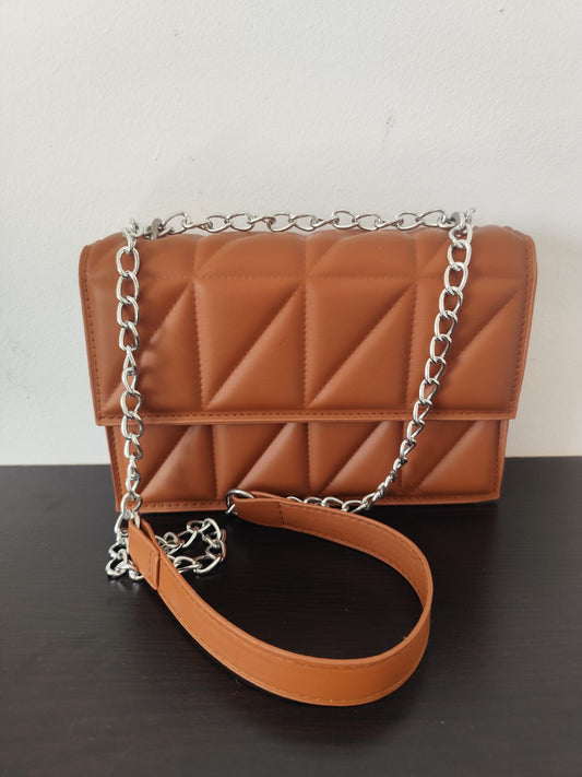 Bolso Brown Luxe Chain