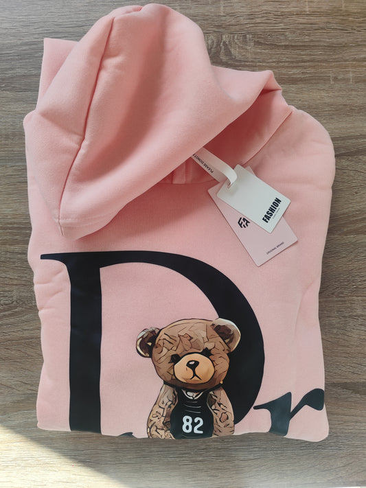 Sudadera Pink Bear Sweatshirt